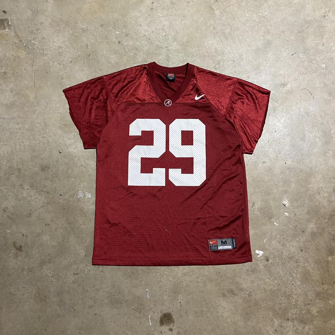 Red Nike Alabama Football Jersey Great condition no... - Depop