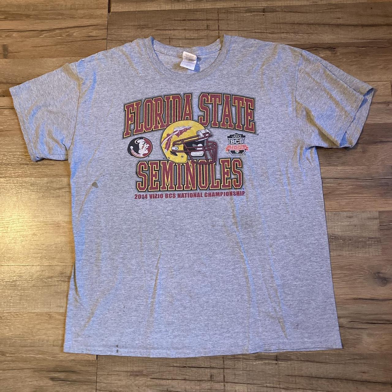 Vintage Florida State Seminoles Championship Shirt.... - Depop