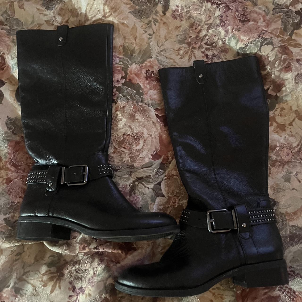 Really cool boots with buckle and cool detailing :)... - Depop