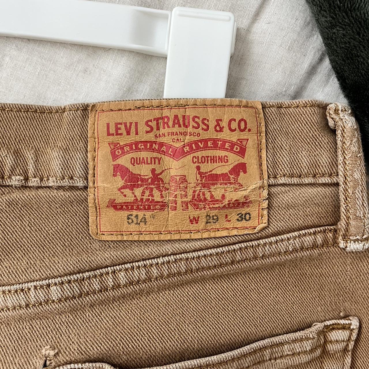 Levis 514 outlet earth brown