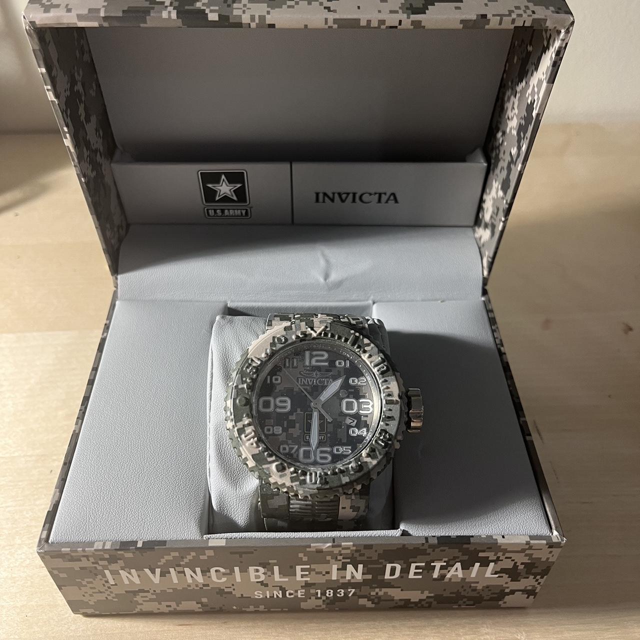 Invicta camouflage watch hot sale