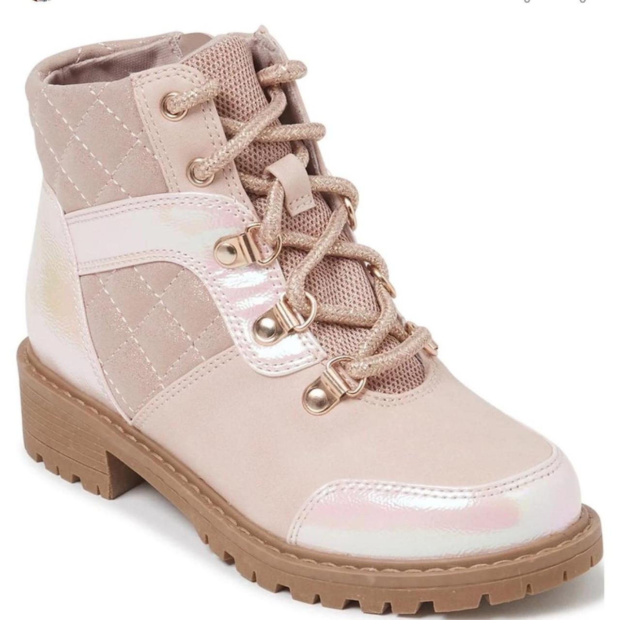 Wonder Nation Little Girl Combat Boots Wonder Nation Trendy Baby