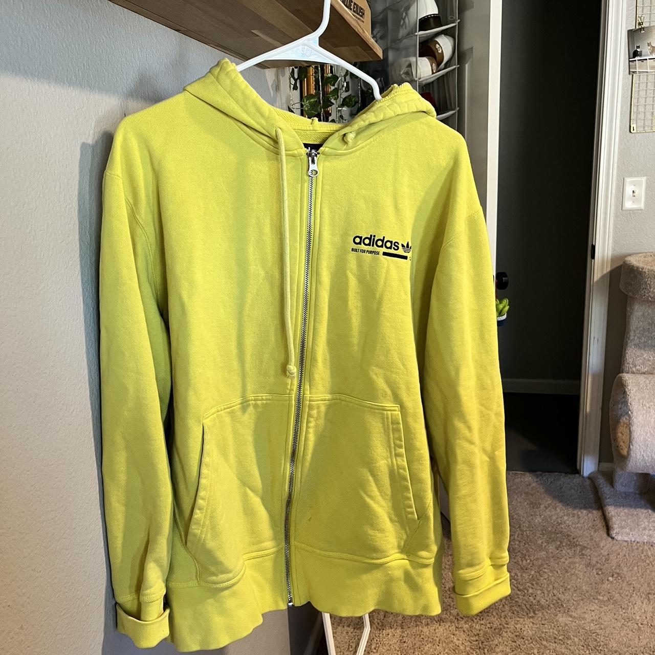 Adidas, ZipUp Hoodie, Tag Look Size Medium
