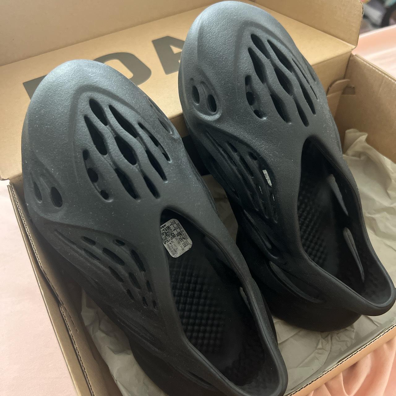 yeezy black foam