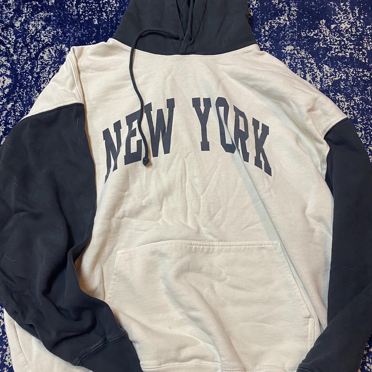 Brandy melville new york colorblock online hoodie