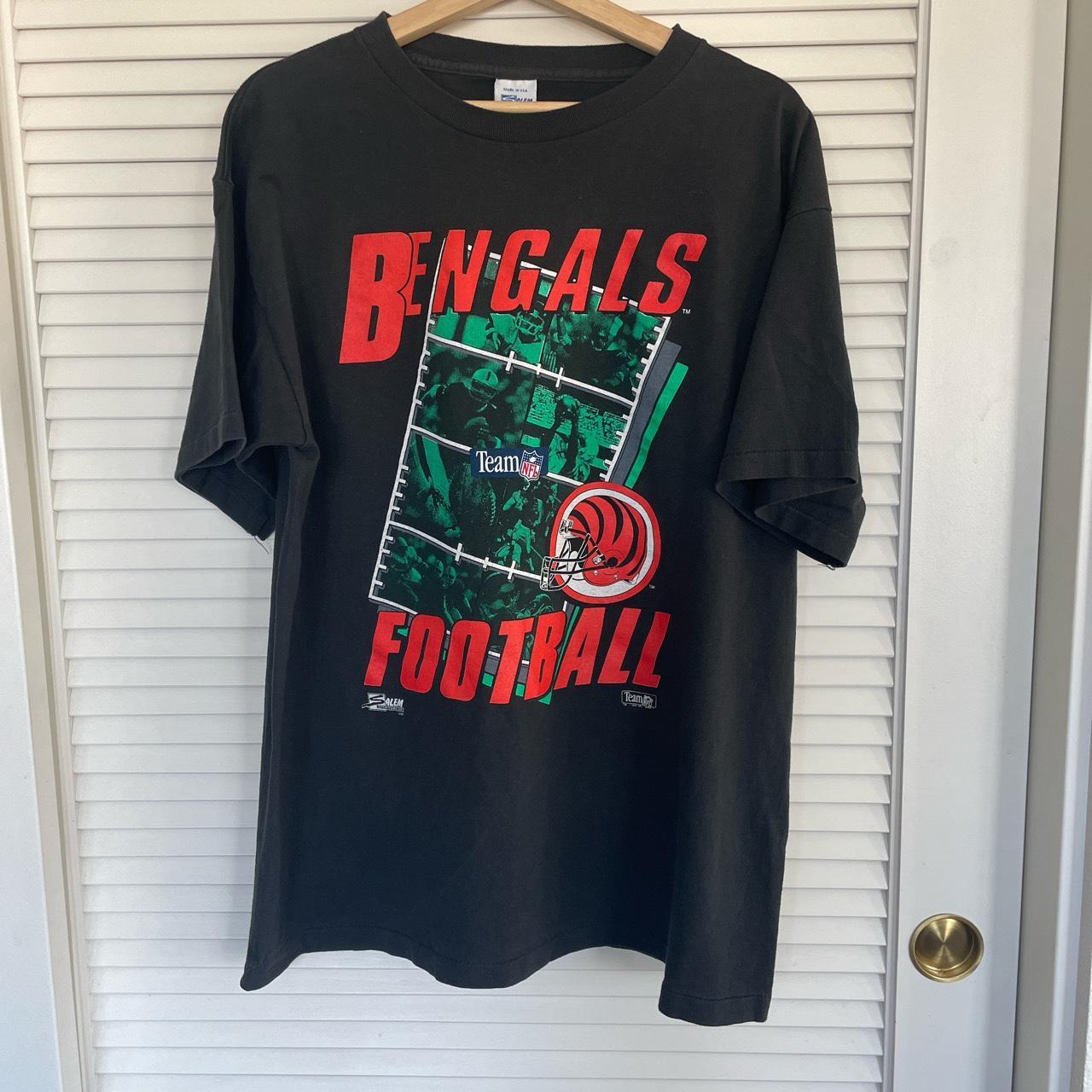 Cincinnati Bengals , NFL Team Apparel , Gray T Shirt - Depop