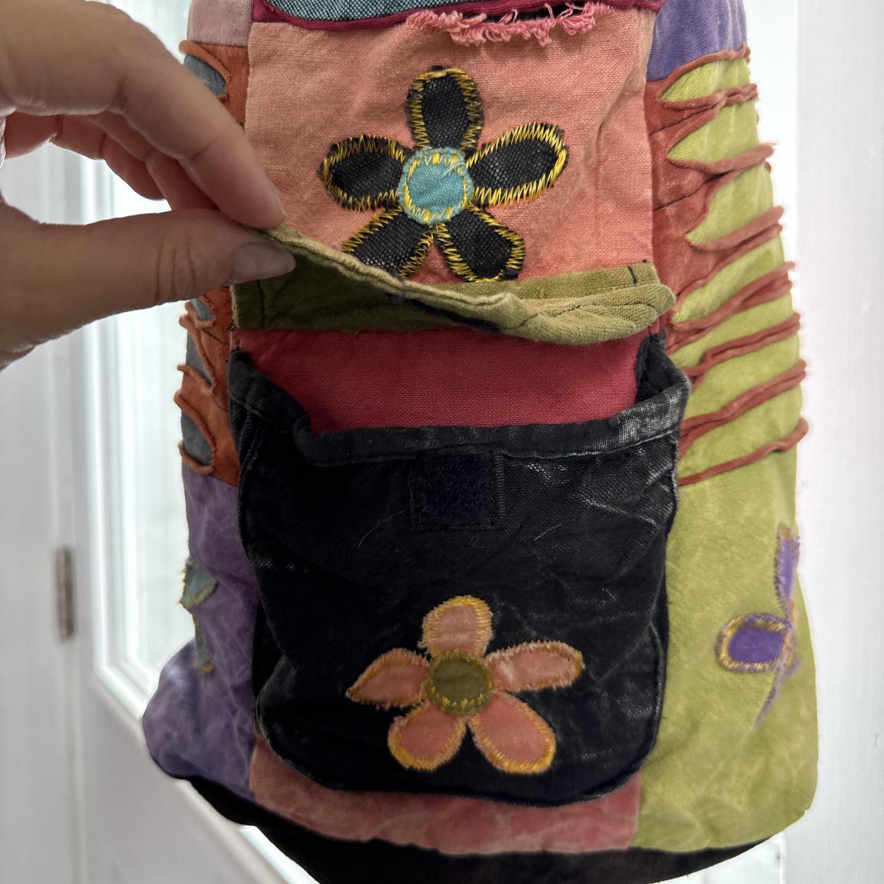 Women's Bag - Multi – Multicoloured patchwork bag… - image 3