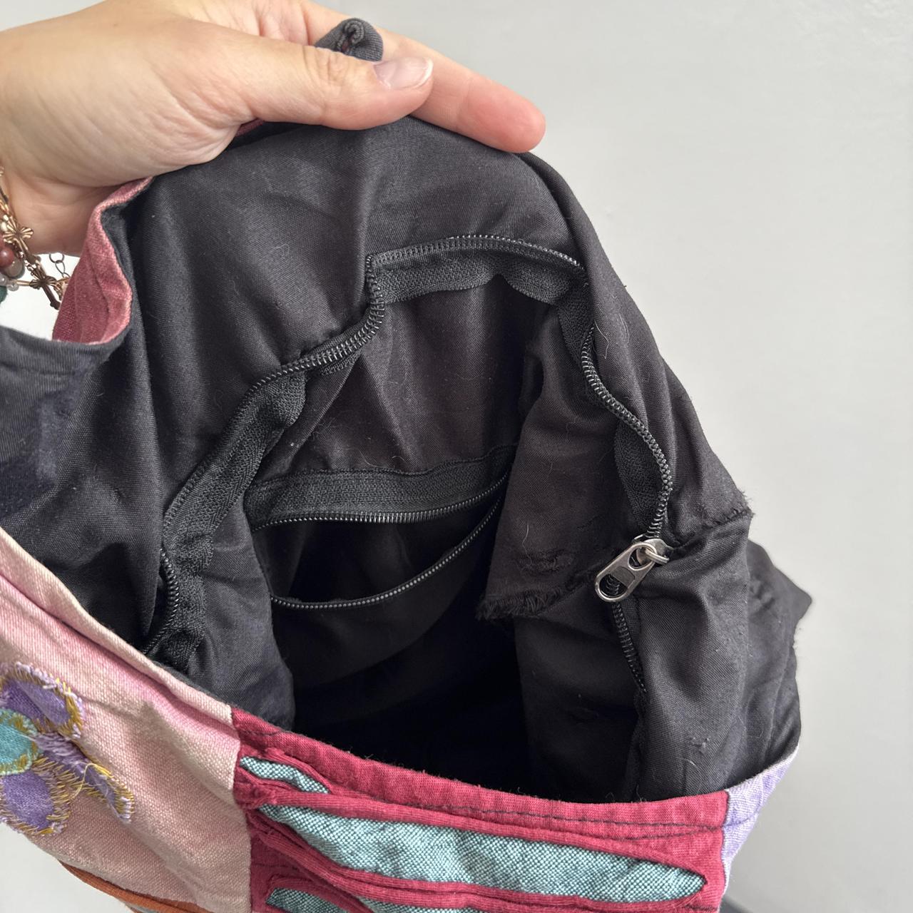 Women's Bag - Multi – Multicoloured patchwork bag… - image 5