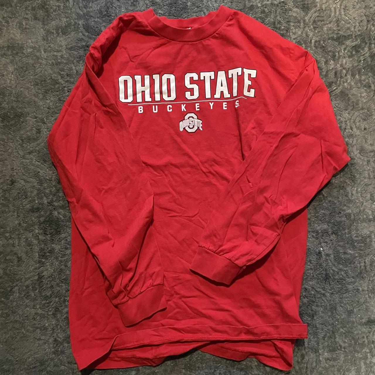 Ohio state long sleeve size L - Depop