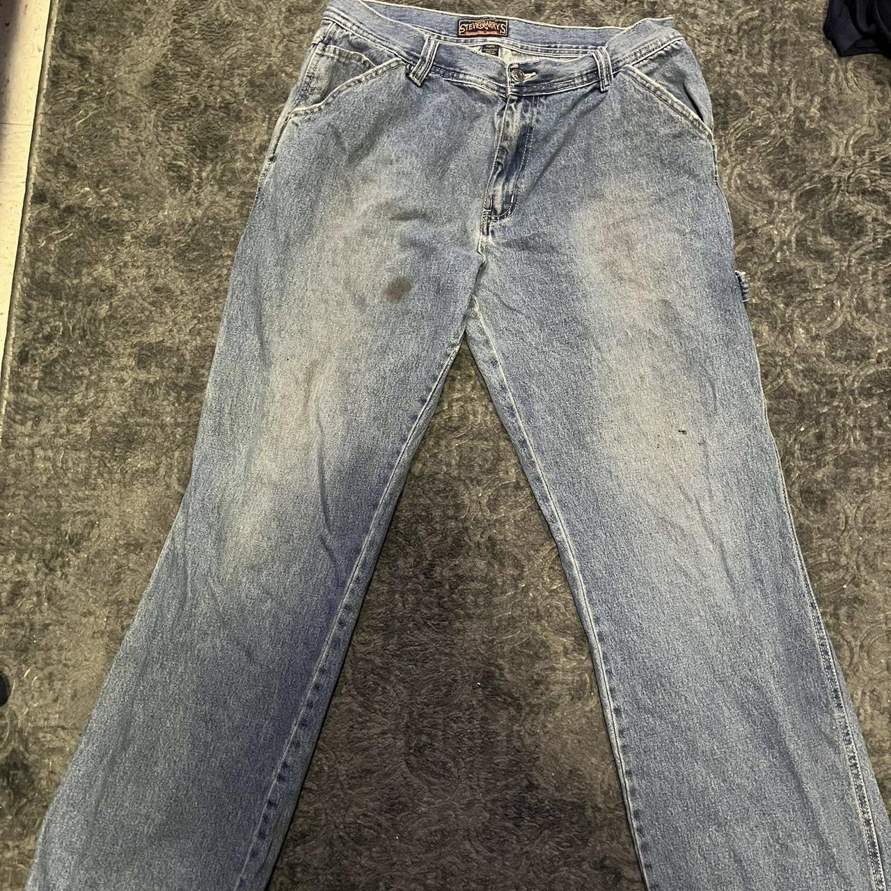 35x34 steve&harrys baggy jeans. good overall... - Depop