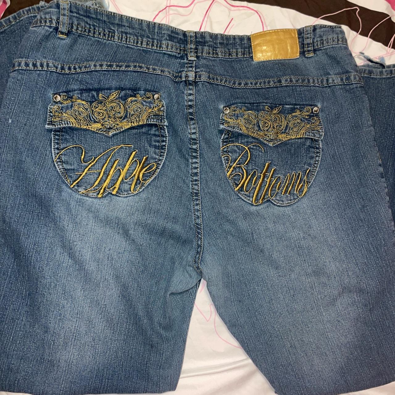 Apple Bottom Jeans (See pictures 3 & 4):... - Depop