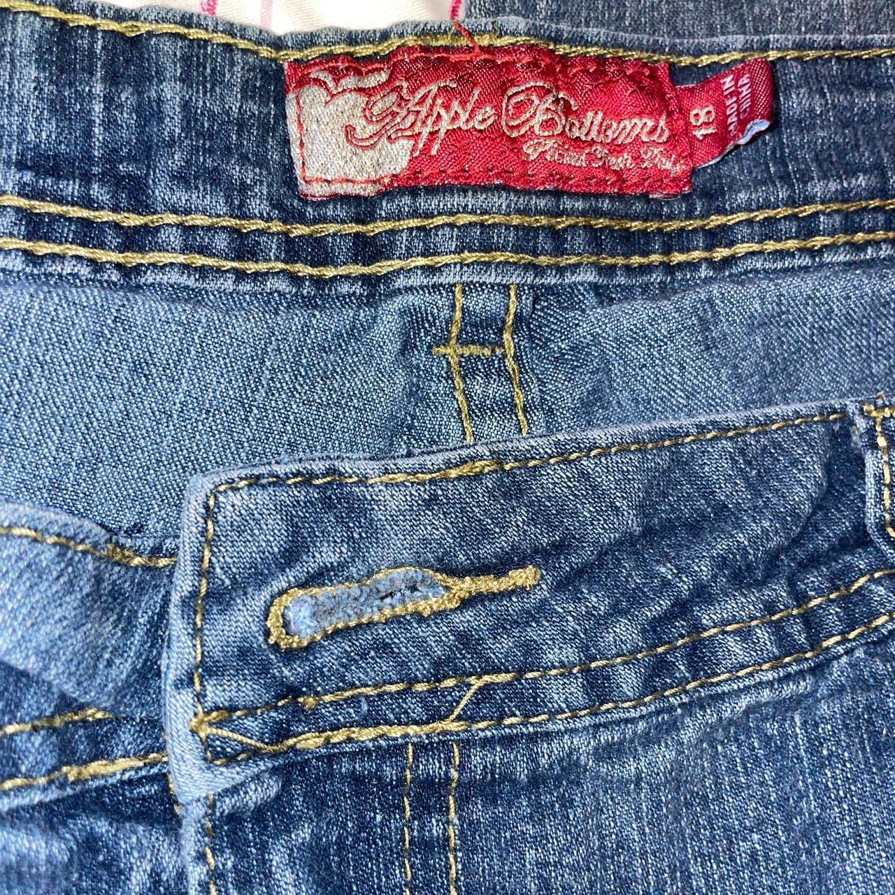 Apple Bottom Jeans 🍎 Flaws See Pictures 2 And 3 Depop 1532