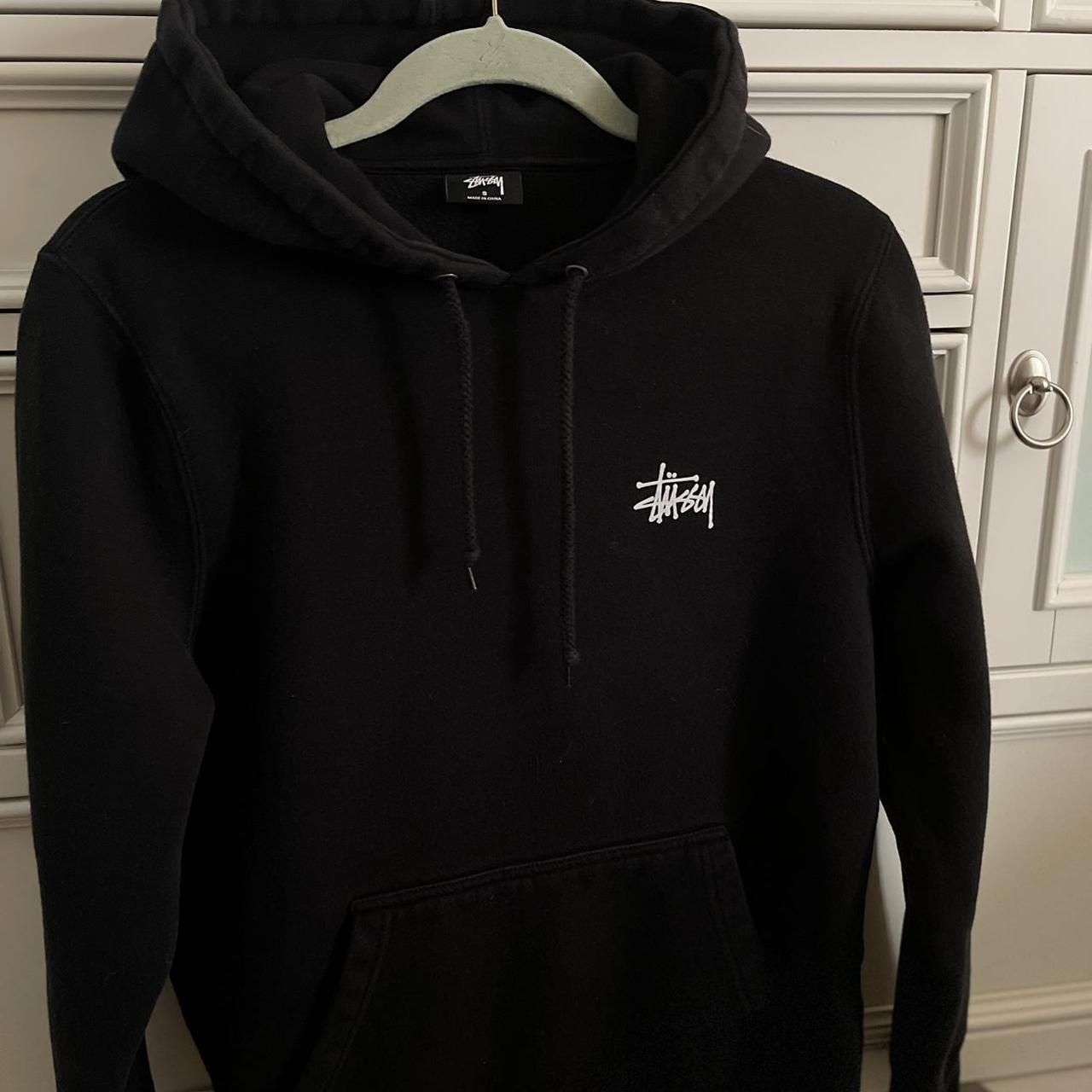 Stüssy Men's Black Hoodie 