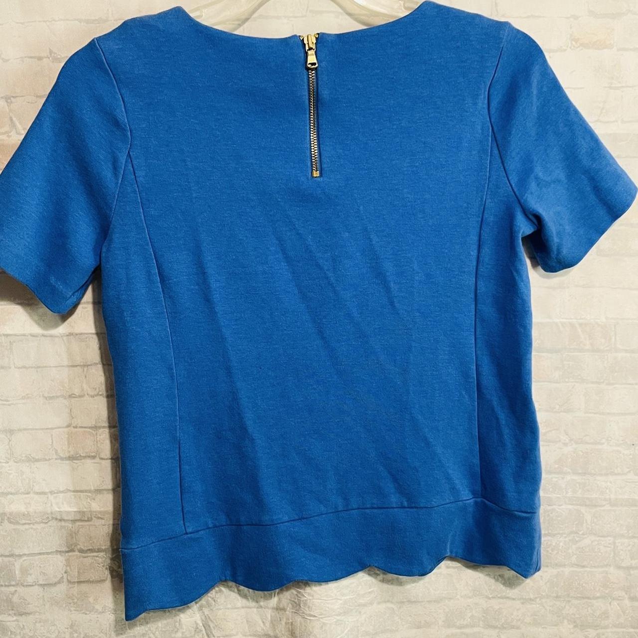 Talbots Royal blue top, short Wear Depop