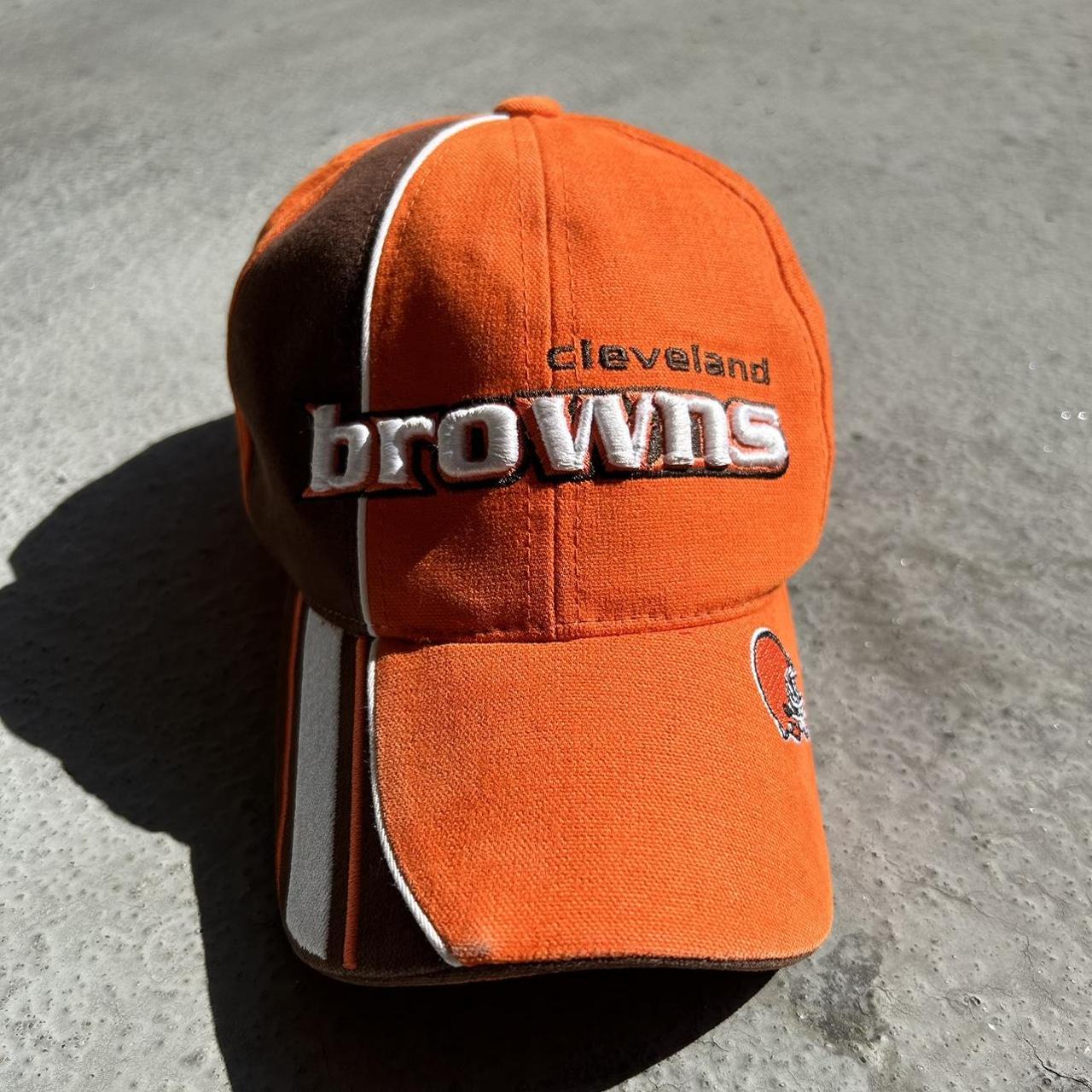 orange cleveland browns hat