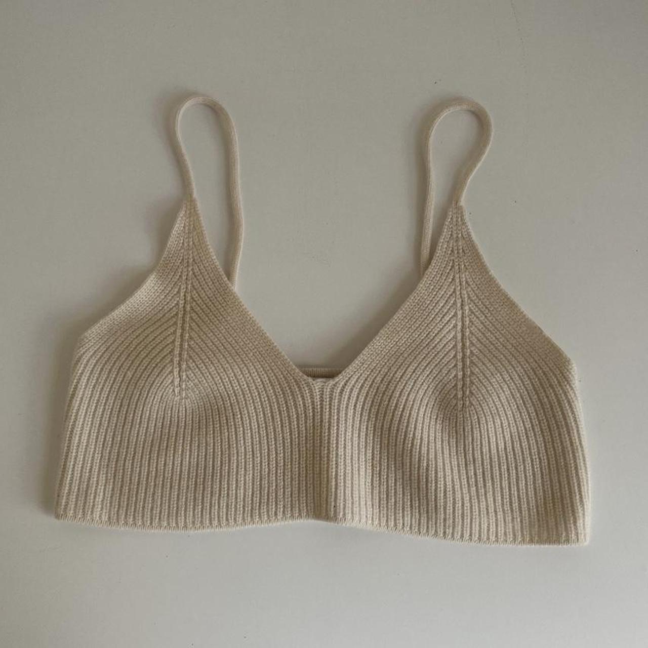 Scanlan Theodore Cashmere Bralette - Size S Worn... - Depop