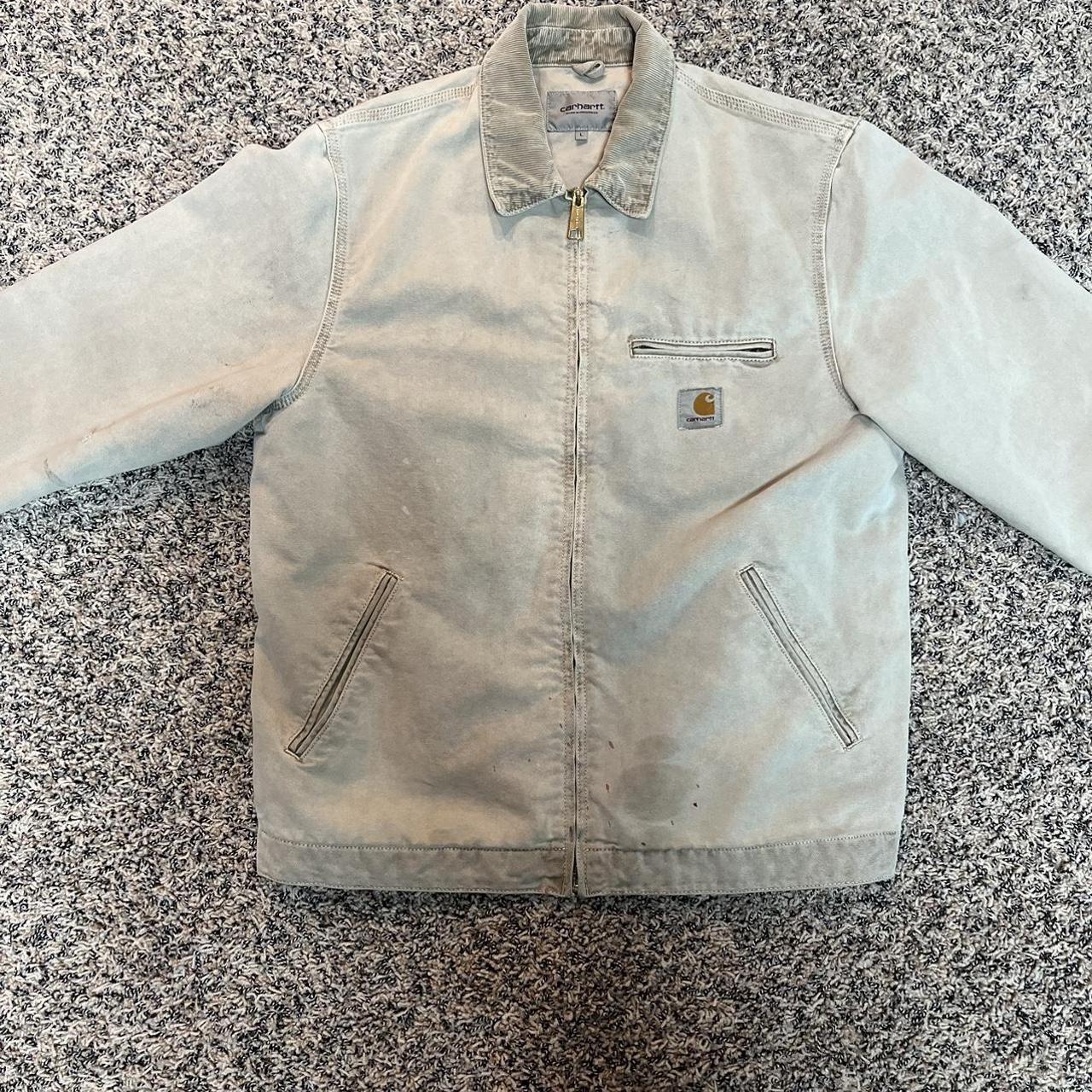 carhartt work in progress jacket 12 oz organic... - Depop