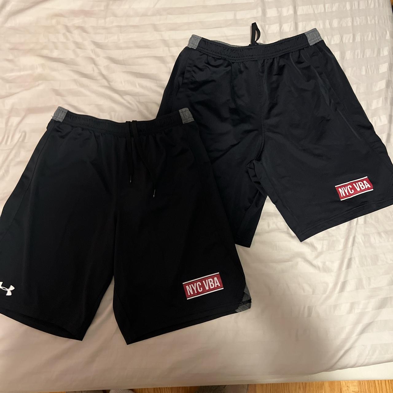 Under Armor Volleyball Shorts (set) Left: Medium, no - Depop