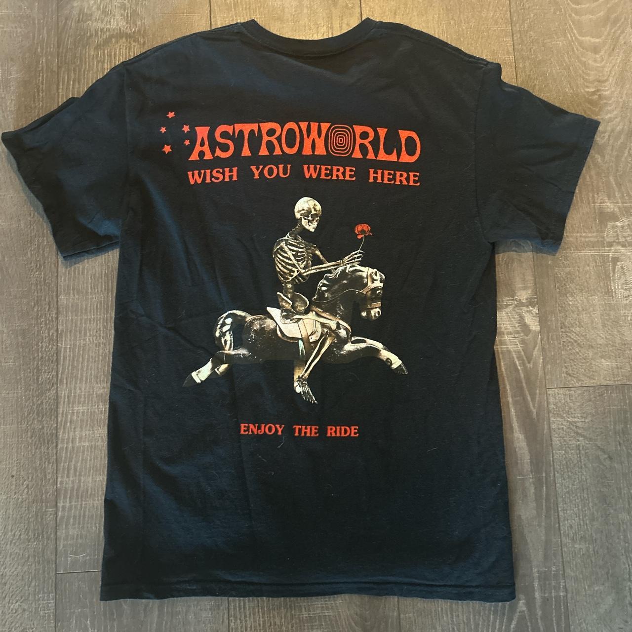 Astroworld wish you were here shirt. Travis Scott... - Depop