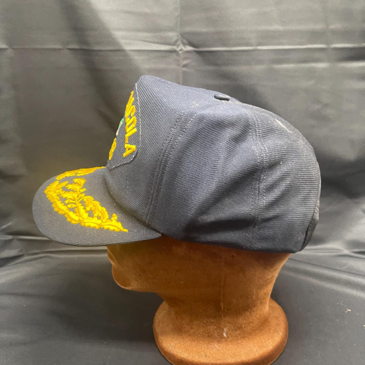 Vintage USS Pensacola LSO-38 Canvas Snapback Cap US...