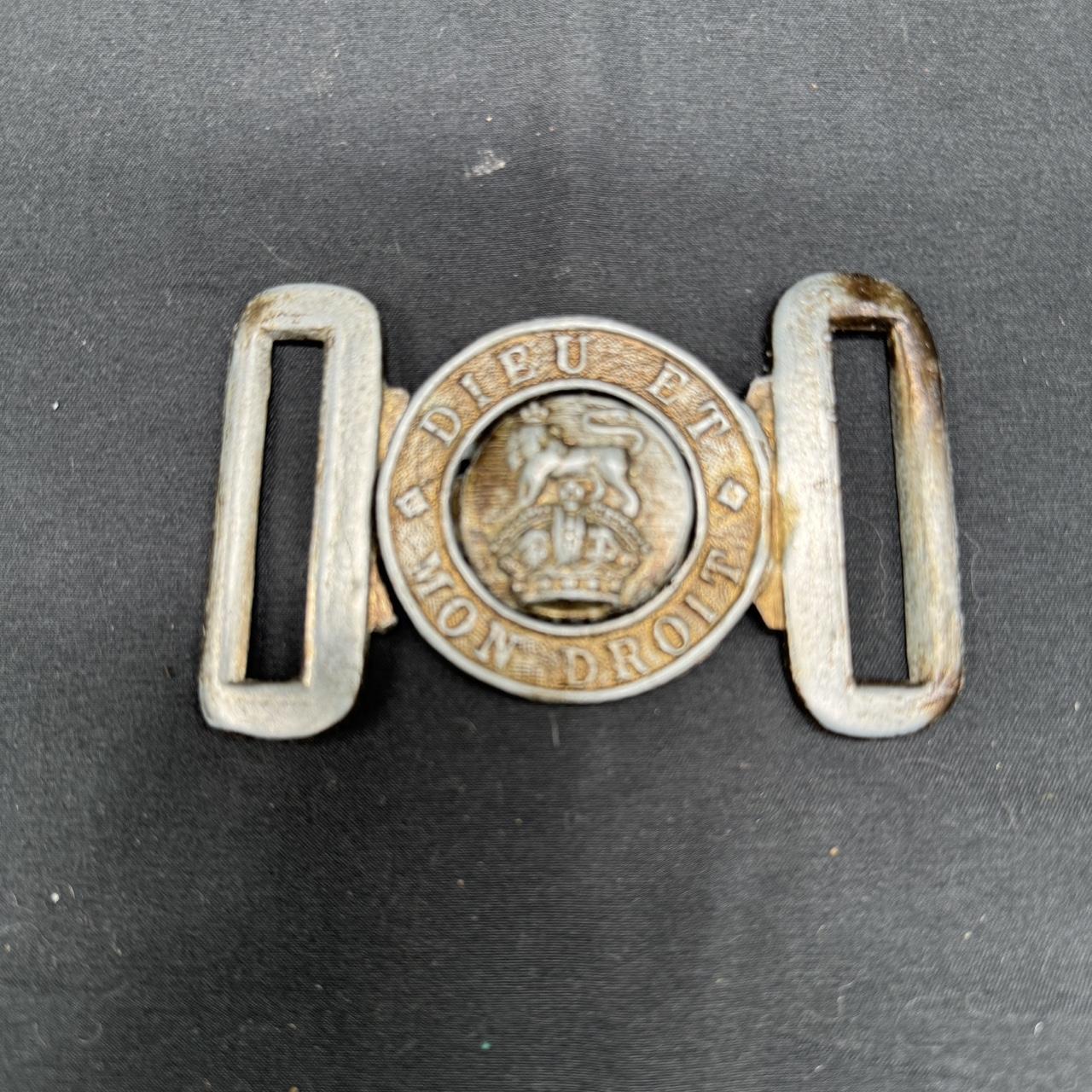 British Army Belt Et Belt Buckle Life Guards EM/NCOs ERII Belt Buckle