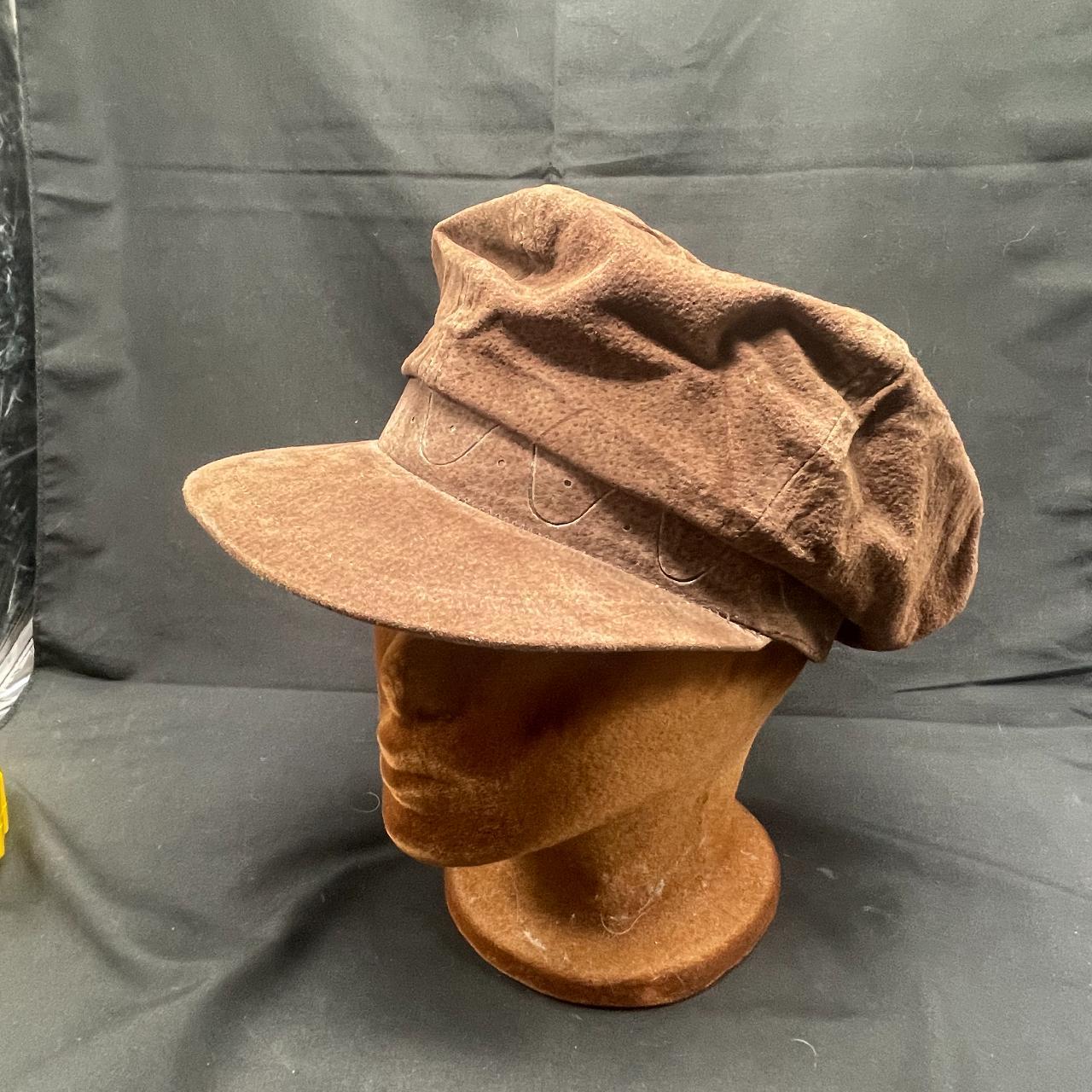 Brown suede hat online