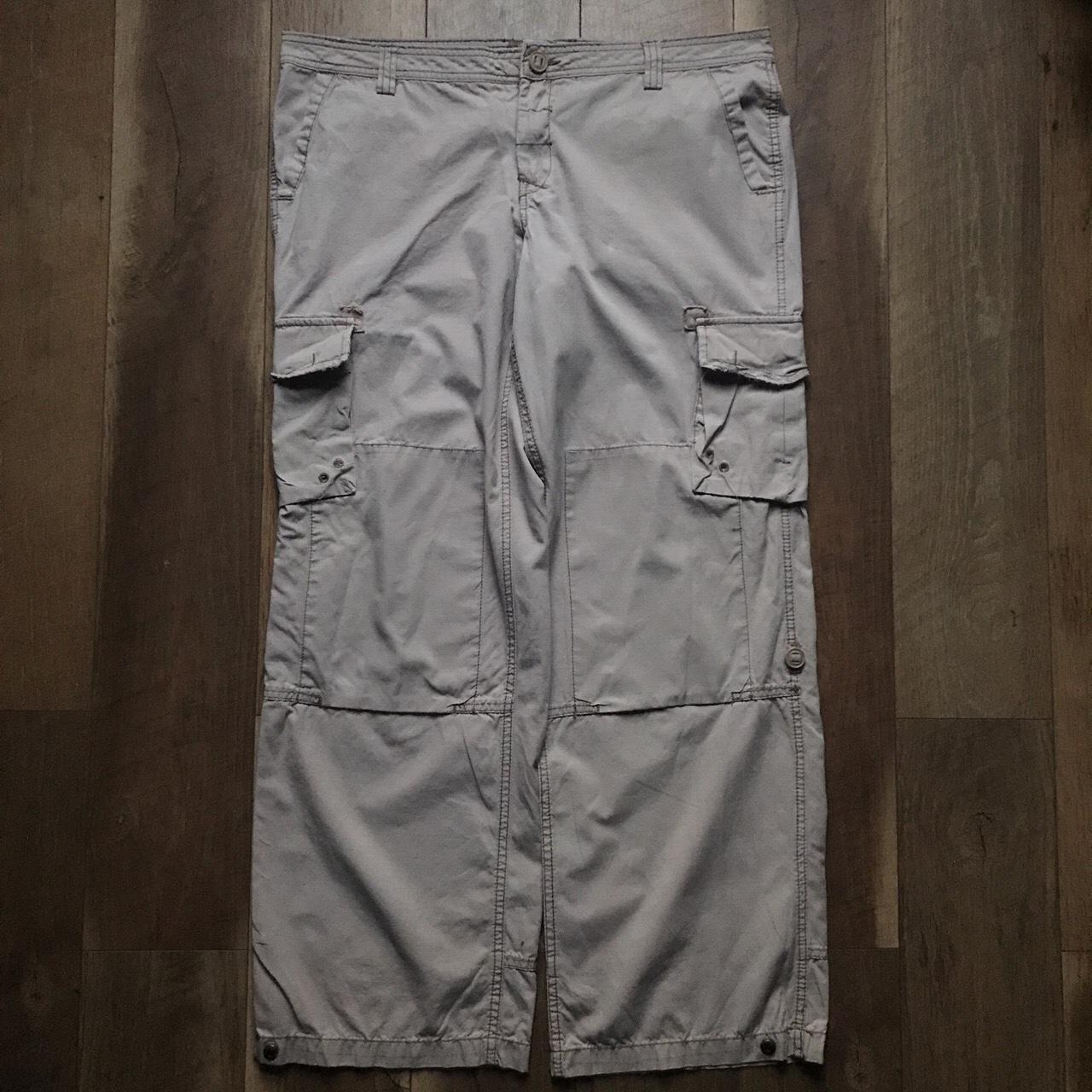 Vintage no boundaries cargo pants low-rise Lowrise - Depop