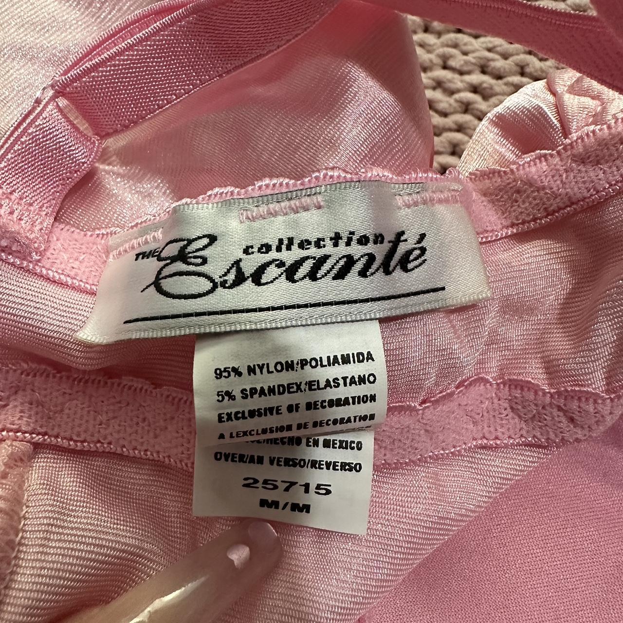 Escante Women's Pink Corset Depop