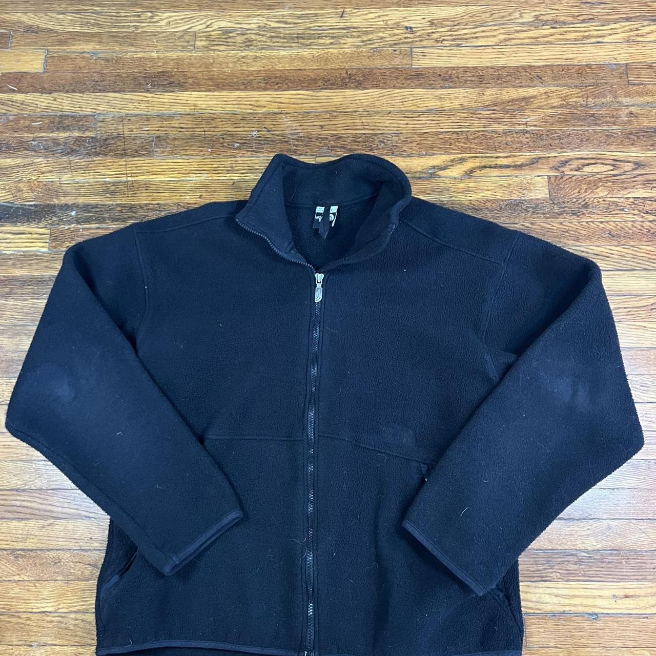 The North Face Jacket Size Large Men's Black Fleece... Depop
