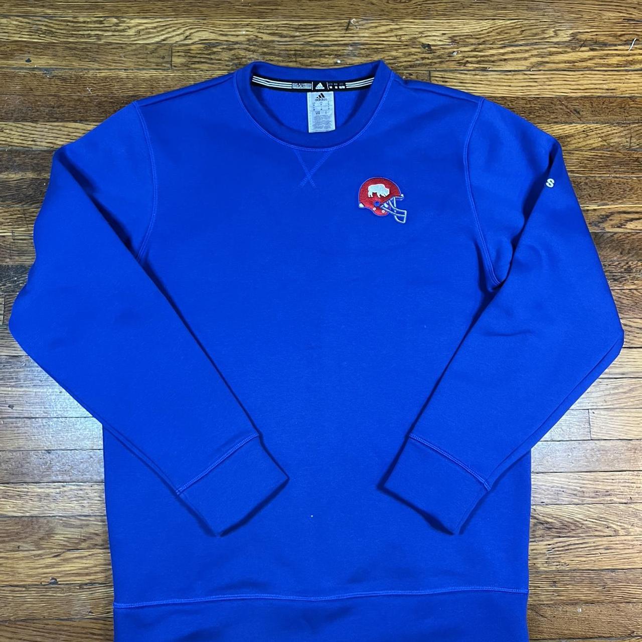 Adidas Vintage Embroidered Buffalo Bills Football - Depop