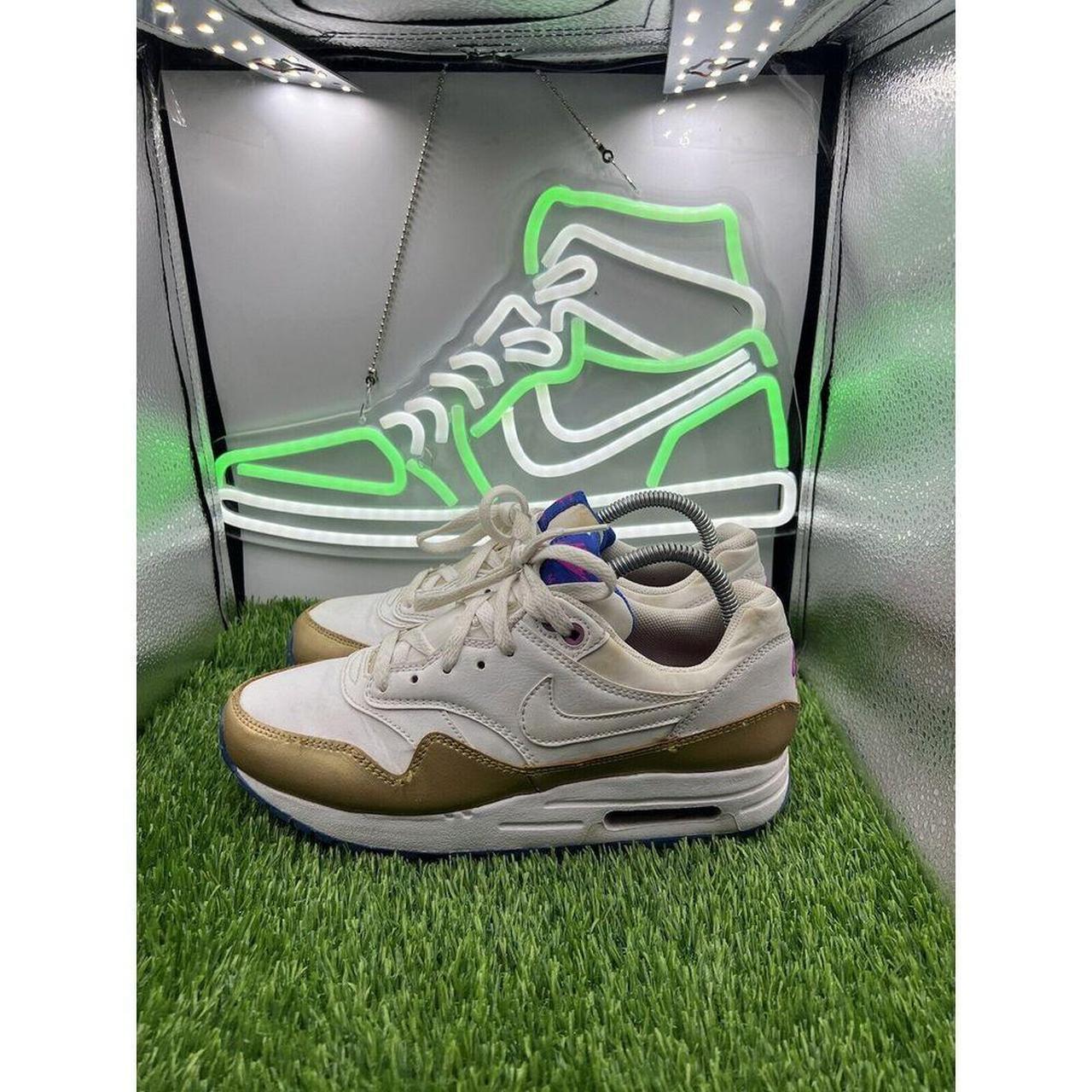 Nike Girls Air Max 1 807605 103 White Casual Shoes. Depop