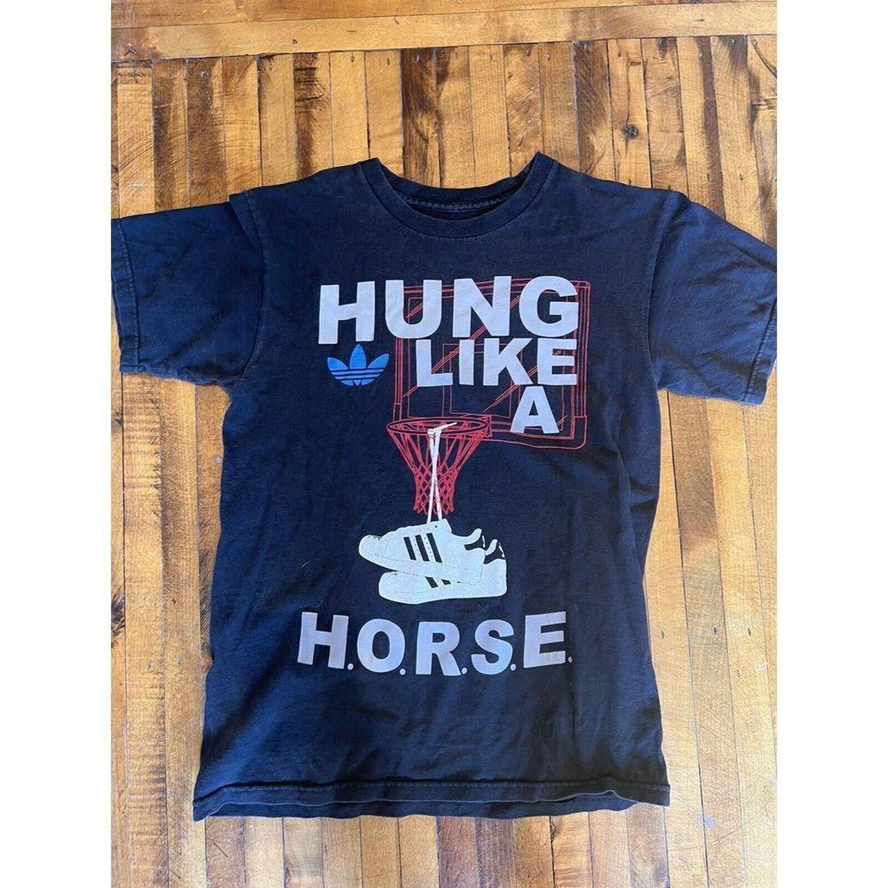 Adidas t shirt orders horse