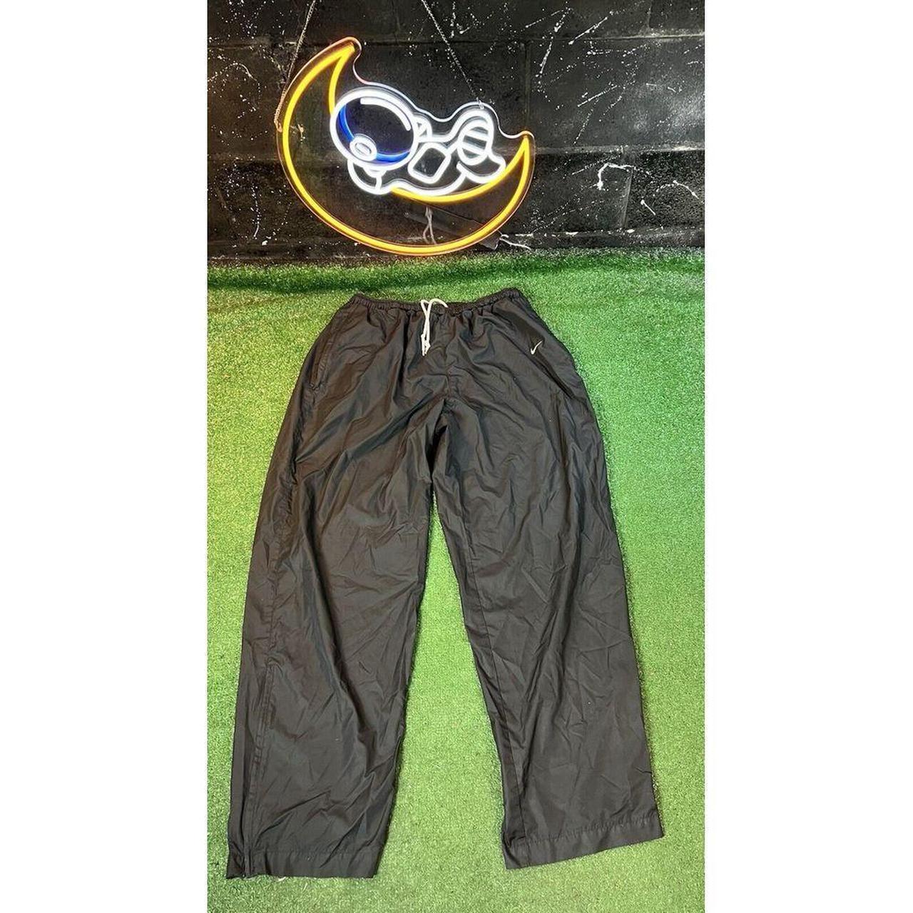 Nike Men's Sweatpants - Black - XXL – Vintage Nike Fit Storm Black Swooshie Joggers …