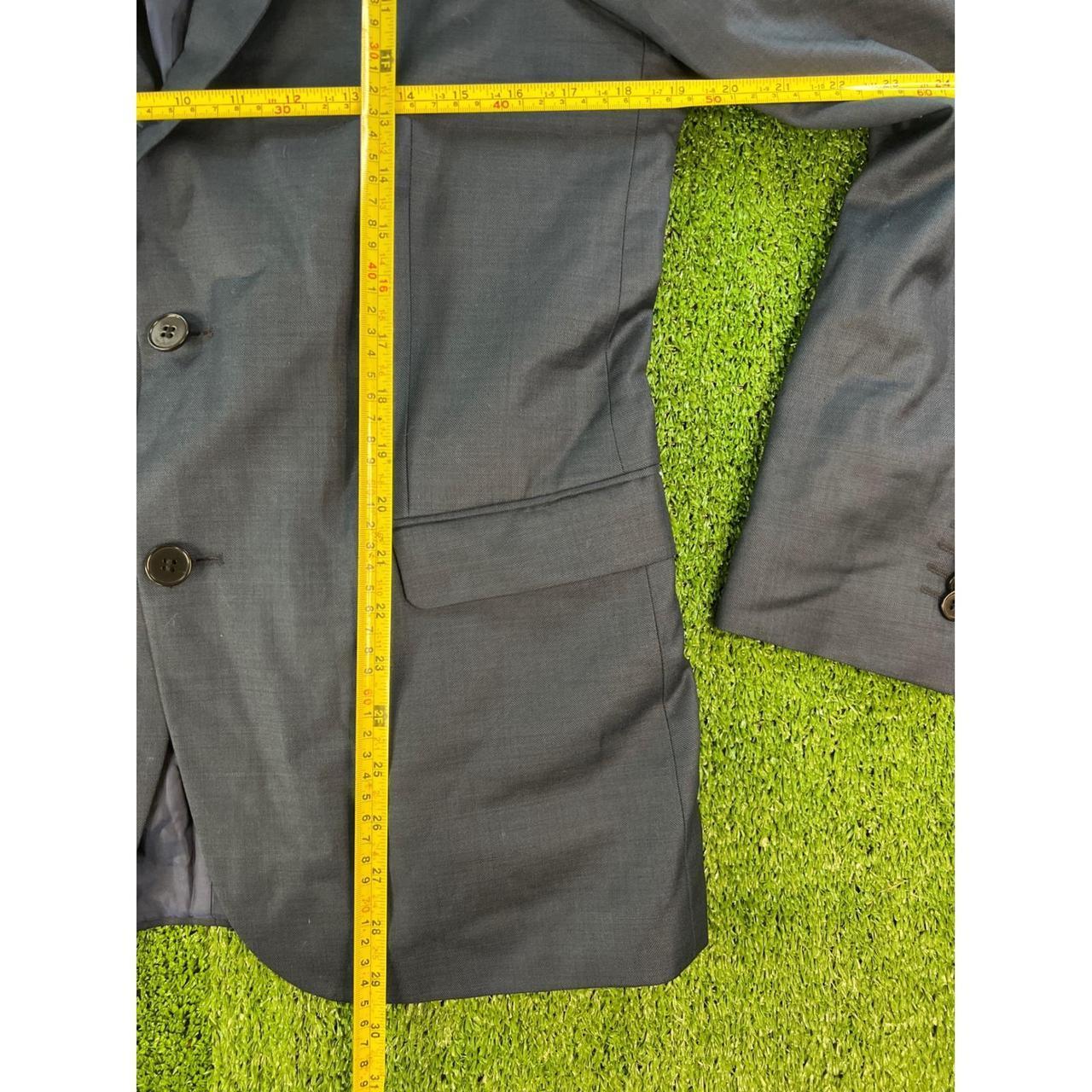 Preloved Men's Tailored jacket - Blue – Pour Nomm… - image 3