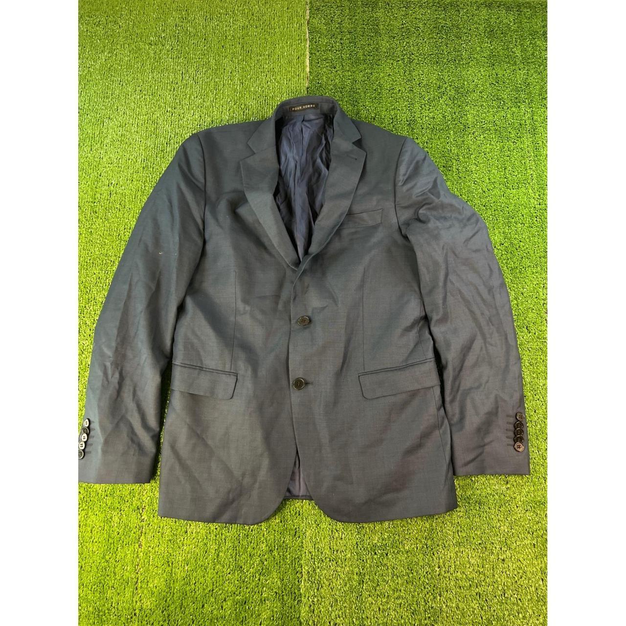 Preloved Men's Tailored jacket - Blue – Pour Nomm… - image 1