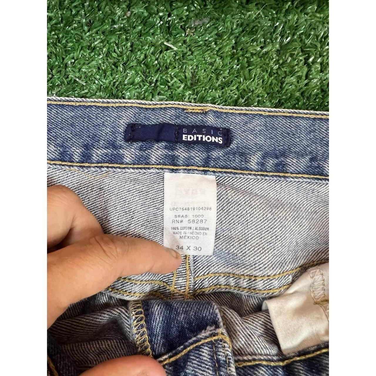 Basic Editions Men's Jeans - Blue - 34" – Basic E… - image 4