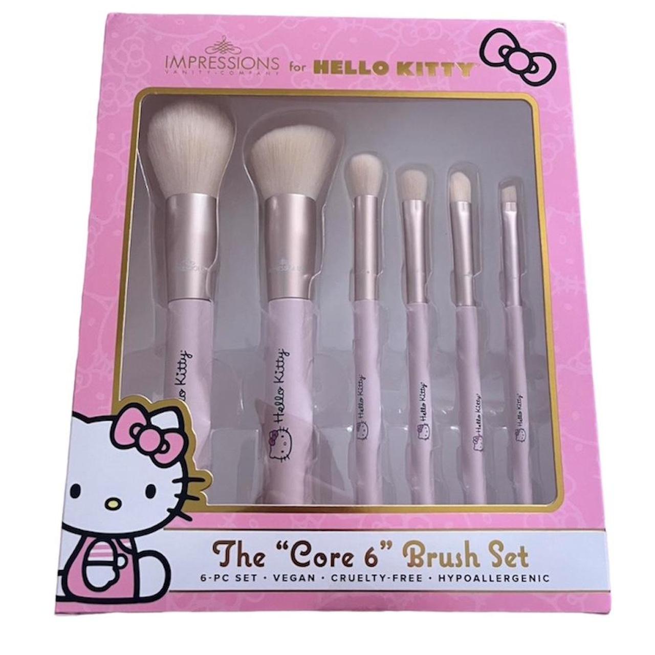 Hello Kitty® The Core 6-PC BRUSH SET • Impressions Vanity Co.