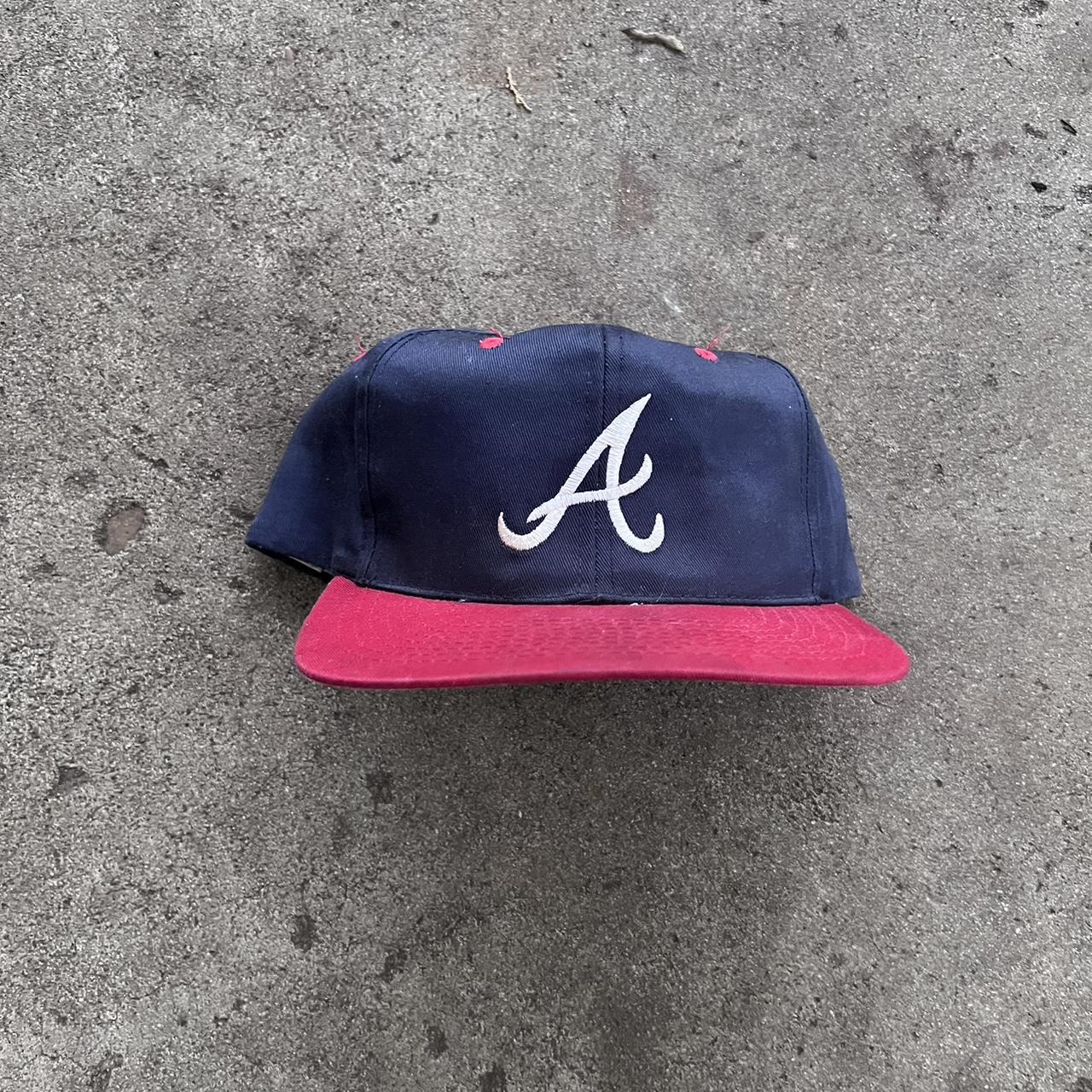 Vintage Atlanta Braves Hat. Cool Hat, in great - Depop