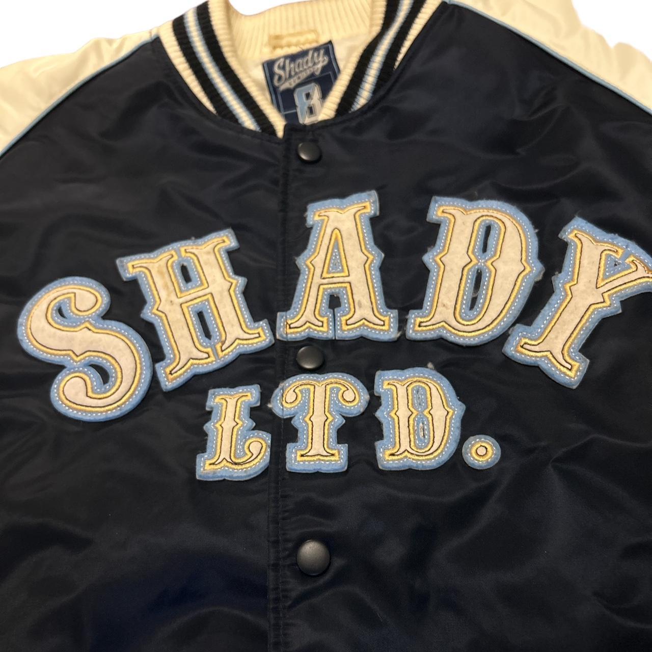Y2k shady LTD Eminem bomber varsity jacket Tagged... - Depop