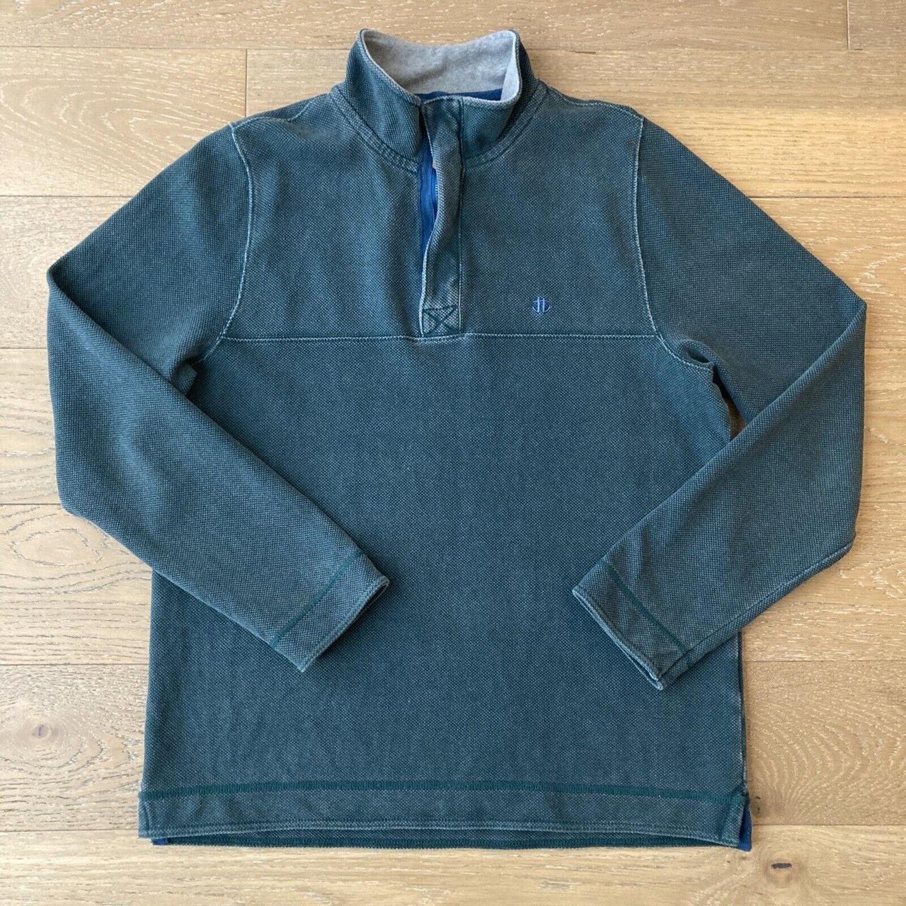 Joseph Turner Quarter Zip Pullover Jumper Mens... - Depop