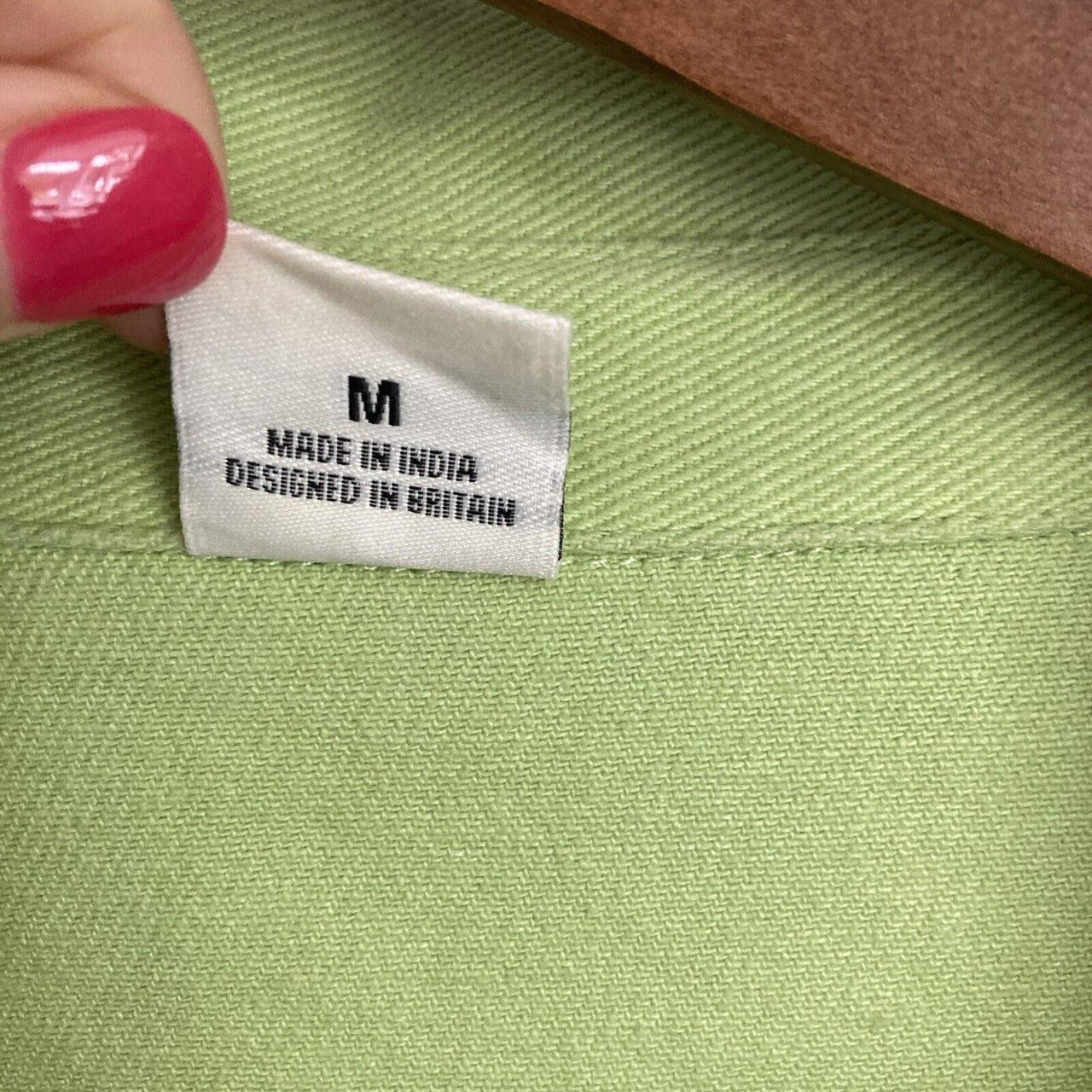 Lucy And Yak Canvas Olly Jacket Womens M Lime Green... Depop