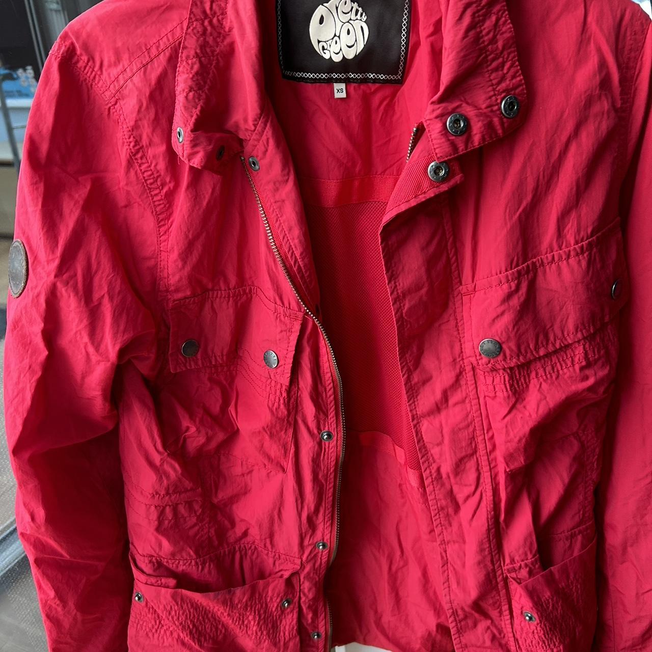 Pretty green pink jacket hotsell