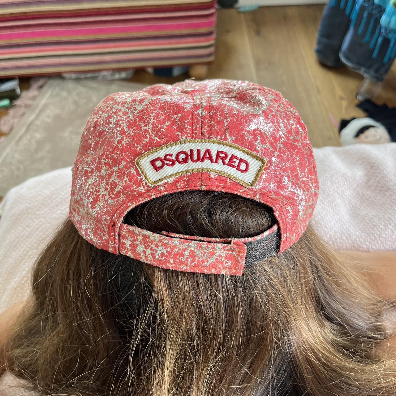 Pink dsquared hat online