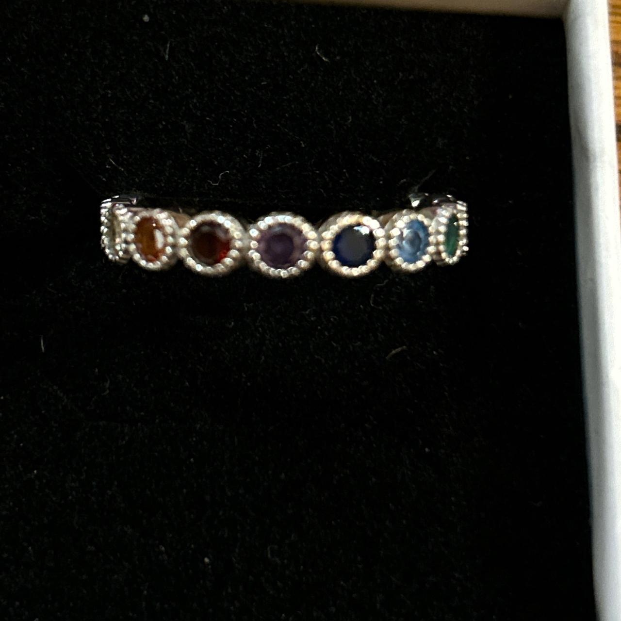 Women's Ring - Multi/Silver – *RING SIZE UPDATE* … - image 2