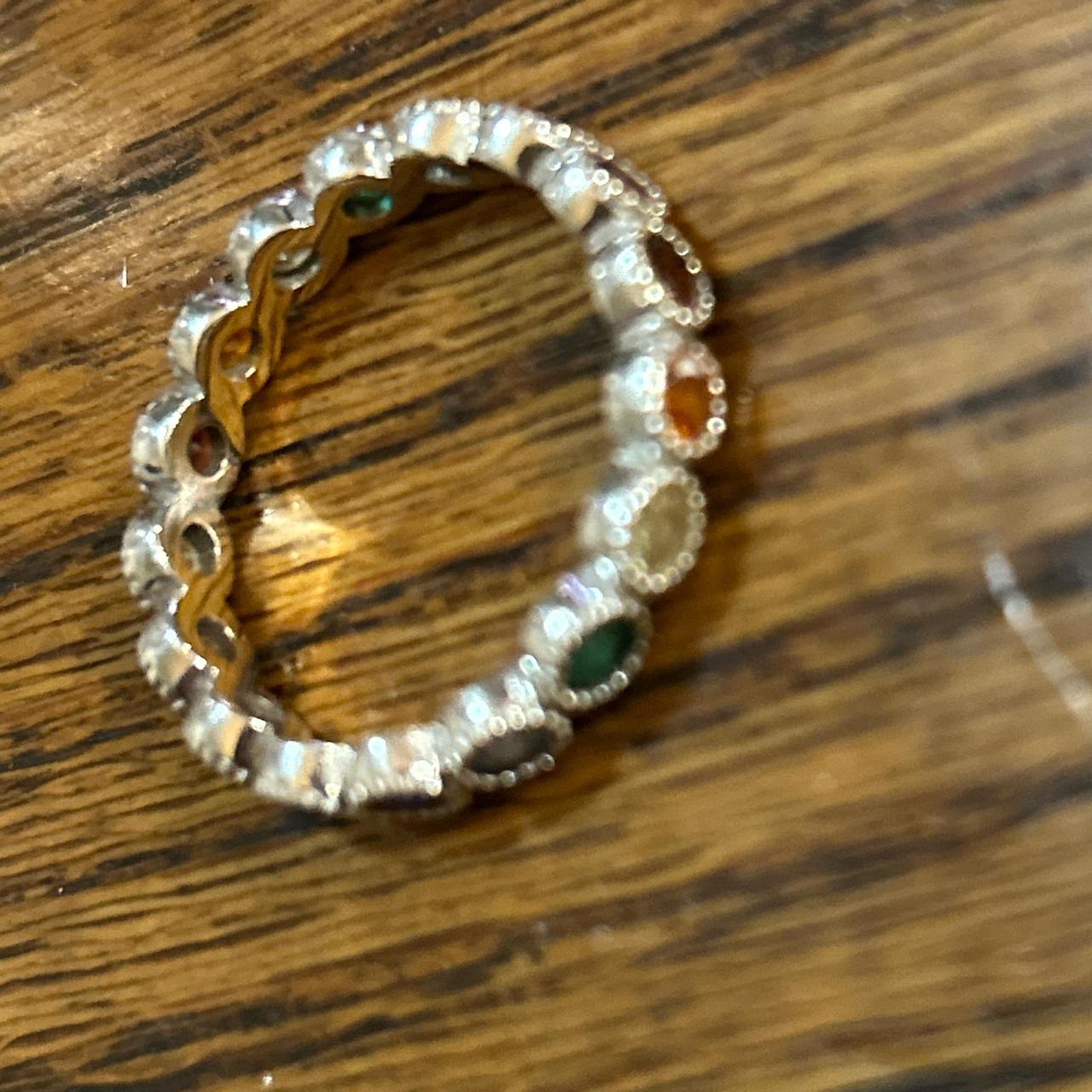 Women's Ring - Multi/Silver – *RING SIZE UPDATE* … - image 4