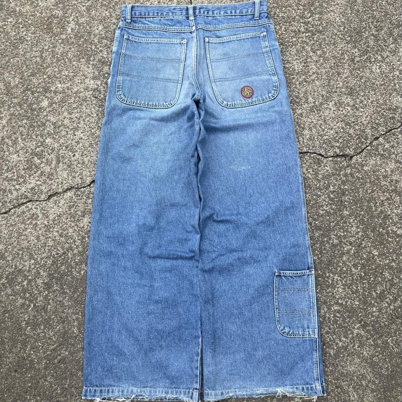 Vintage Baggy Breakdown Jeans Size 32x32 11.5 in... - Depop