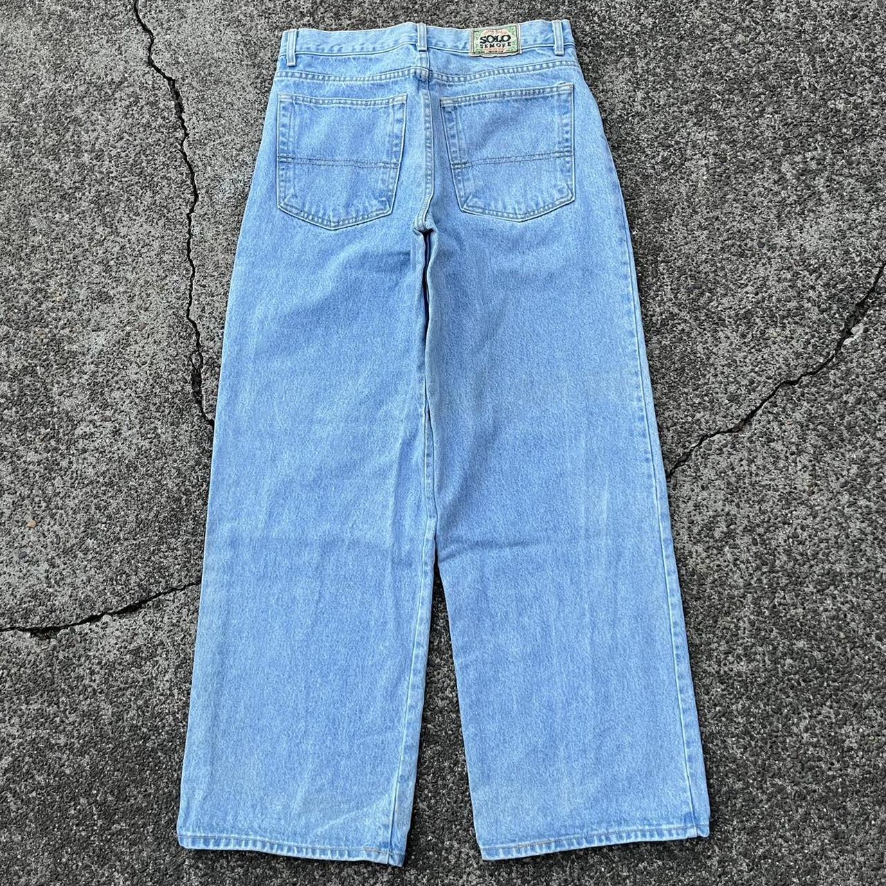 Vintage Baggy Solo Semore Skater Jeans Size... - Depop