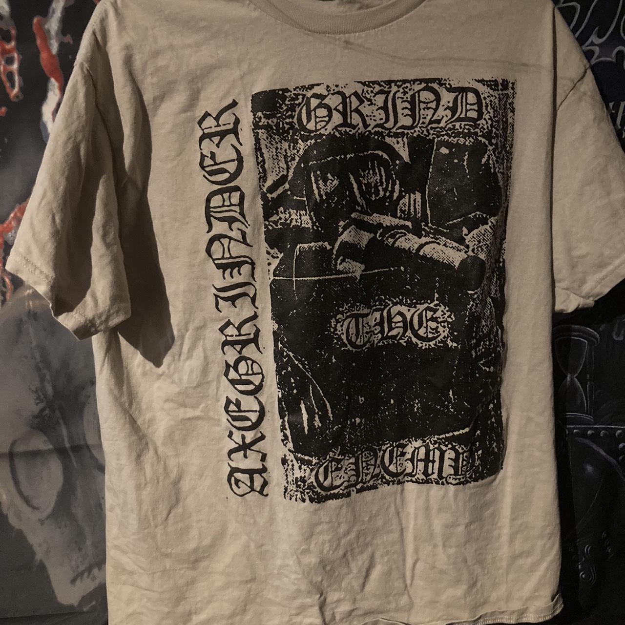 Axegrinder crust punk - Depop