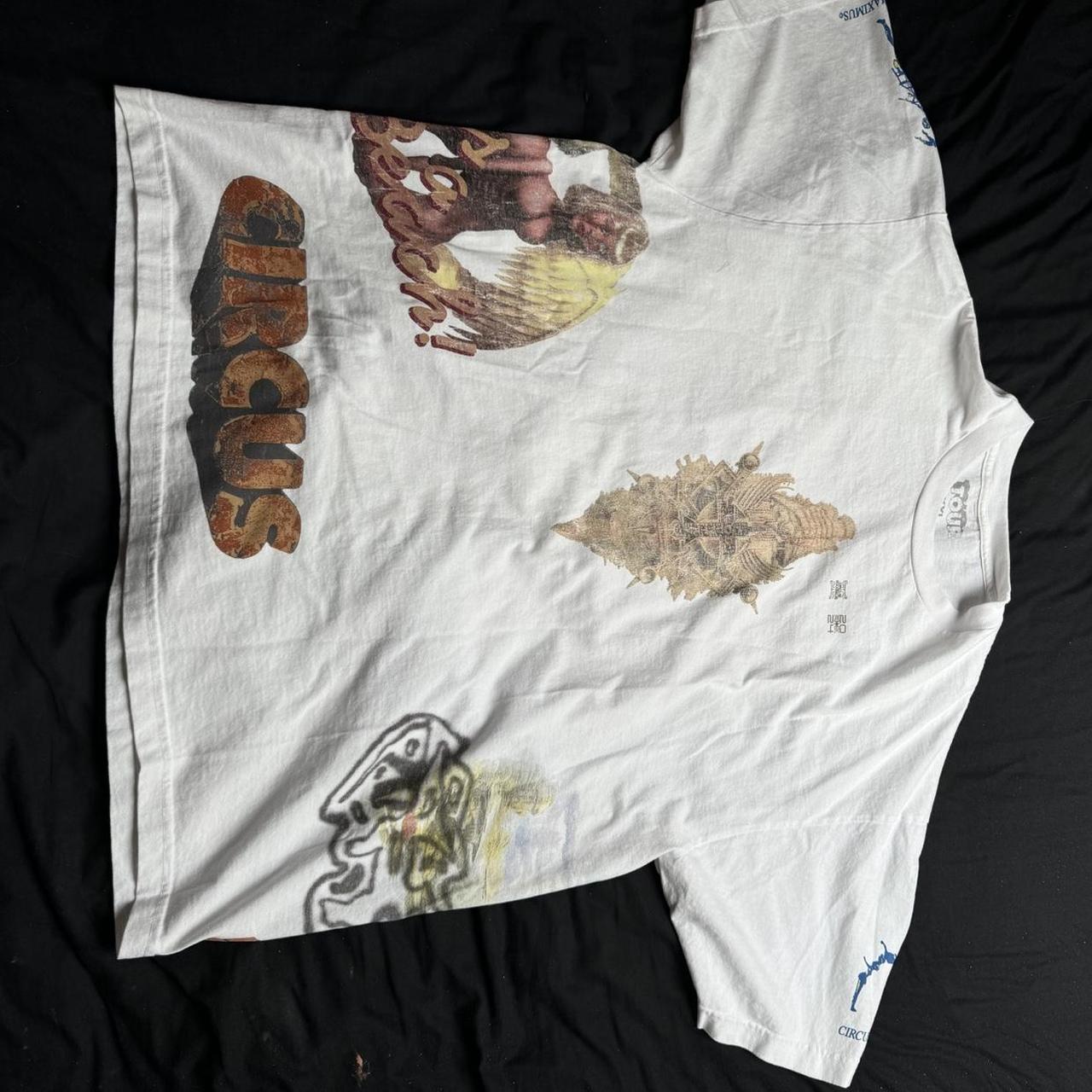 Tシャツ・カットソー Travis Scott O2 A Sight To See T-shirt Travis Scott O2 A Sight To See T-shirt Black Men's - US
