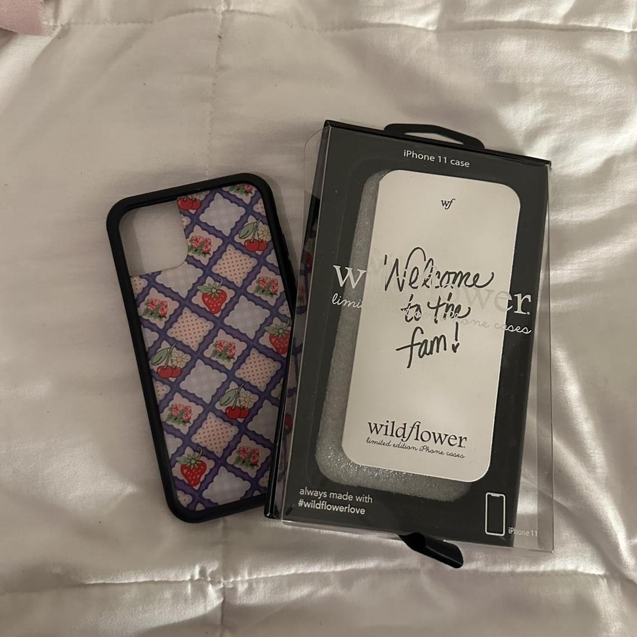 berry jam wildflower case iPhone 11 it’s in pretty... Depop